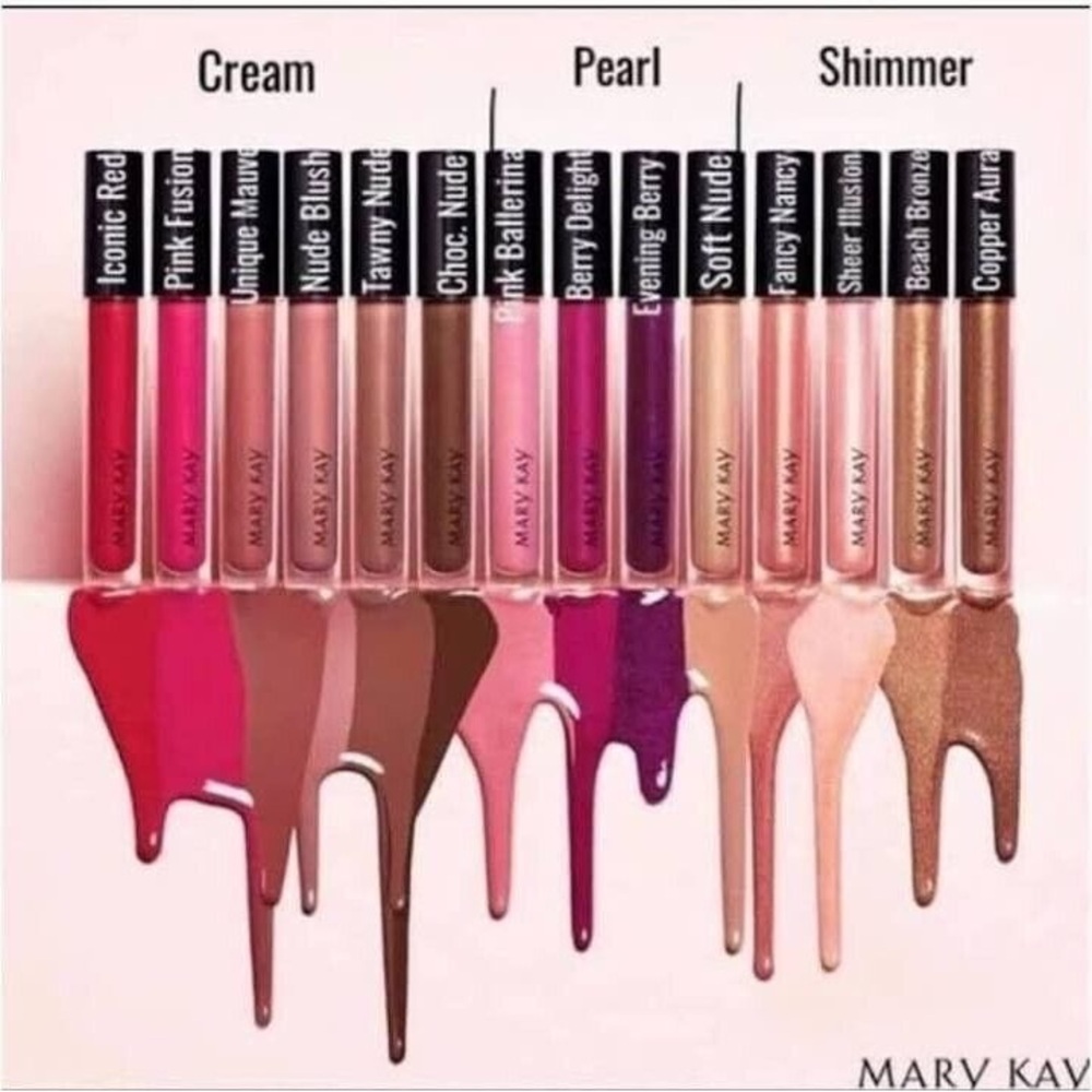 MARY KAY UNLIMITED LIP GLOSS,0.13 Fl.CREAM/SHIMMER/PEARL-YOU CHOOSE